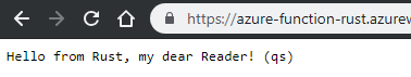Azure function working